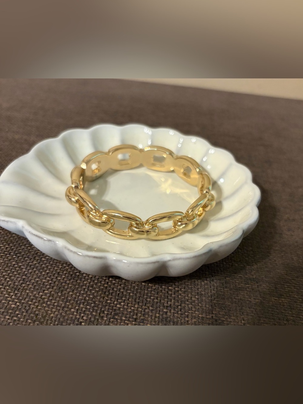 Gold Chain Link Women's Bracelet